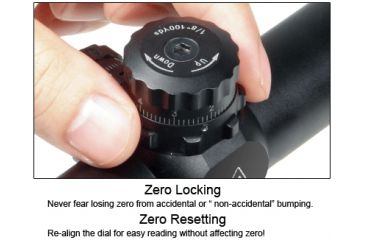 Image of Leapers UTG 1 in. 3-9X40 AO True Hunter IE Scope with Zero Locking-Reset WE, Rings and Lens Cover, x000D SCP-U394AOIEW