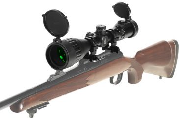 Image of Leapers UTG 1 in. 3-9X50 AO True Hunter IE Scope with Zero Locking-Reset WE, Rings and Sunshade, x000D SCP-U395AOIEW