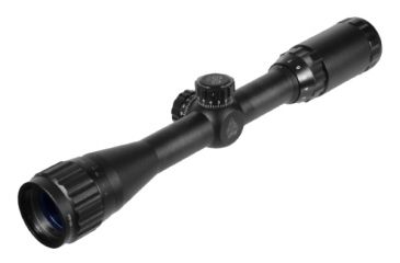 Image of Leapers UTG 1in. 3-9X32 AO TF2+ Mil-dot Scope with Airgun/.22 Rings, Parallax from 5yds Up SCP-U392AODT2