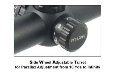 Image of Leapers UTG 2-16X44 30mm Multi-Range Rifle Scope, AO, 36-Colors, QD Rings, _x000D_ SCP3-216AOIEW