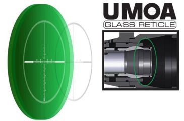 Image of Leapers UTG 2-16x44 30mm Multirange AO Rifle Scope, 36-color UMOA Reticle, SCP3-216UMOA