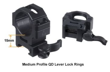 Image of Leapers UTG 2-16x44 30mm Multirange AO Rifle Scope, 36-color UMOA Reticle, SCP3-216UMOA