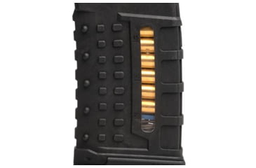 Image of Leapers UTG 25 Round Windowed Polymer Magazine, LR/SR .308, Black, RBT-DM25-25RD