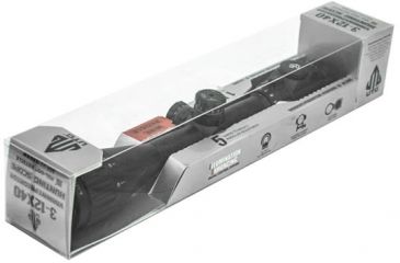 Image of Leapers UTG 3-12X40 1 in. Hunter Scope, AO, 36-Color Mil-dot, QD Rings, _x000D_ SCP-U312AOIEW