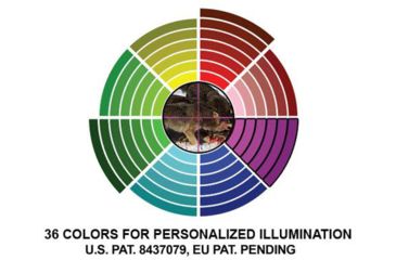 Image of Leapers UTG 3-12X44 30mm Rifle Scope, AO, 36-Color Glass Mil-Dot, QD Rings, SCP3-UG312AOIEW