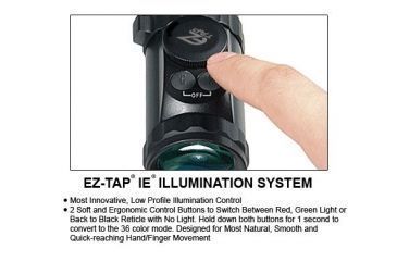 Image of Leapers UTG 3-12X44 30mm Rifle Scope, AO, 36-Color Glass Mil-Dot, QD Rings, _x000D_ SCP3-UG312AOIEW