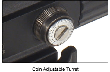 Image of Leapers UTG 3.8in ITA Red/Green Circle Dot Sight w/Integral QD Mount, 4MOA Reticle, Black, SCP-RG40CDQ
