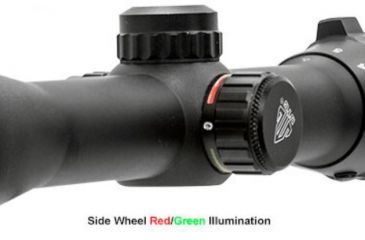 Image of Leapers UTG 3-9X32 1in Hunter Rifle Scope, Mil-dot Reticle, Airgun Rings, Pre-Adj at 35Yds, _x000D_ SCP-U392RGD