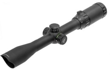 Image of Leapers UTG 3-9X32 1in Hunter Rifle Scope, Mil-dot Reticle, Weaver Rings, Pre-Adj at 100 Yds, _x000D_ SCP-U392RGW