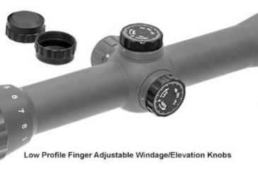 Image of Leapers UTG 3-9X32 1in Hunter Rifle Scope, Mil-dot Reticle, Weaver Rings, Pre-Adj at 100 Yds, _x000D_ SCP-U392RGW