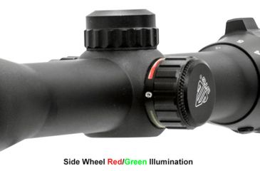 Image of Leapers UTG 3-9X32 1in Hunter Rifle Scope, Mil-dot Reticle, Airgun Rings, Pre-Adj at 35Yds,SCP-U392RGD