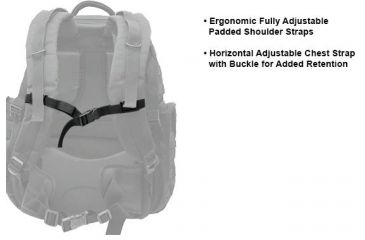 Image of Leapers UTG 3-Day Situational Preparedness Back Pack,Black PVC-P372B