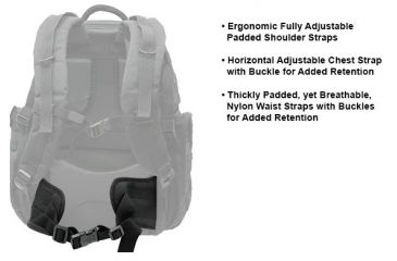 Image of Leapers UTG 3-Day Situational Preparedness Back Pack,Black PVC-P372B