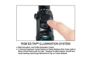 Image of Leapers UTG 1.5-6x44 Rifle Scope w/ Glass-Etched 36-Color Mil-Dot Reticle SCP3-UG156IEW