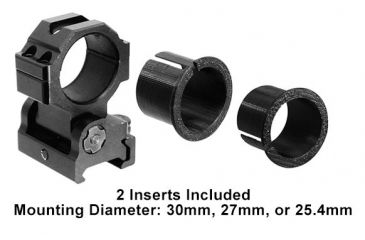 Image of Leapers UTG 30mm Flip-to-Side, Picatinny/Weaver QD Ring Mount, _x000D_ RG-MF30QS