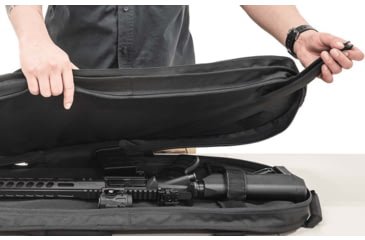 Image of Leapers UTG 34in Alpha Battle Carrier Rapid Deployment Pack, Black, PVC-PSP34B