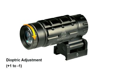 Image of Leapers UTG 3x Flip-to-Side Red Dot Magnifier SCP-MF3WQS