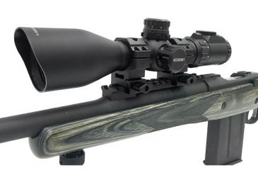 Image of Leapers UTG 4-16x44 30mm Compact AO Rifle Scope,Black,36-color Glass Mil-dot Reticle SCP3-UGM416AOIEW