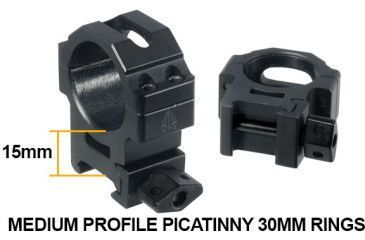 Image of Leapers UTG 4-16X44 30mm Compact Scope, AO, 36-Color Mil-dot, Rings, _x000D_ SCP3-UM416AOIEW