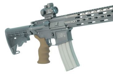 Image of Leapers UTG Model 4/AR15 Combat Sniper Pistol Grip, Flat Dark Earth, _x000D_ RB-TPG172D, EDEMO1