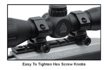 Image of Leapers UTG 4X32 1in Compact CQB Rifle Scope, Mil-dot Reticle, Pre-Adj at 100Yds, _x000D_ SCP-U432M1