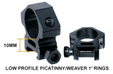 Image of Leapers UTG 4X32 1in Compact CQB Rifle Scope, Mil-dot Reticle, Pre-Adj at 100Yds, _x000D_ SCP-U432M1