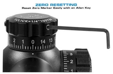 Image of Leapers UTG 4X32 1in. True Hunter Scope, AO, TF2+, Airgun Rings, _x000D_ SCP-U432AODT2