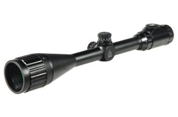 Image of Leapers UTG 6-24x50mm 1in Hunter Rifle Scope, AO, 36-color Mil-dot, QD Rings, _x000D_ SCP-U6245AOIEW