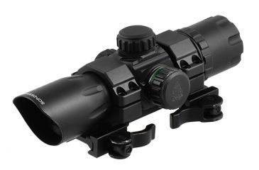 Image of Leapers UTG 6.4 inch ITA Red/Green CQB T-Dot Sight with QD Mount Base, Black SCP-DS3068TDQ, EDEMO1