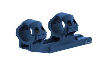 Image of Leapers UTG Accu-Sync 1in Medium Profile 34mm Offset Pic. Rings, Blue Anodize AIR11834AB