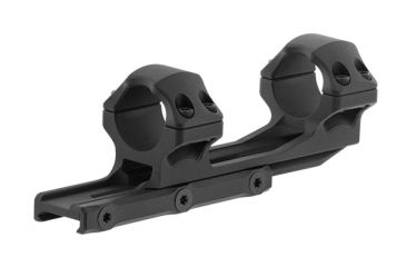 Image of UTG Pro ACCU-SYNC 1in Medium Profile 50mm Offset Picatinny Rings, Black, AIR11850