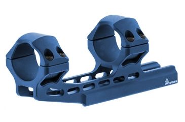 Image of Leapers UTG Accu-Sync 30mm High Profile 50mm Offset Pic. Rings, Blue Anodize AIR32250AB