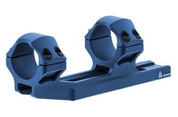 Image of Leapers UTG Accu-Sync 30mm Medium Profile 50mm Offset Pic. Rings, Blue Anodize AIR31850AB