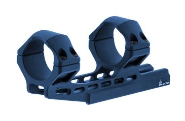 Image of Leapers UTG Accu-Sync 34mm High Profile 50mm Offset Pic. Rings, Blue Anodize AIR42250AB