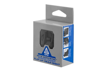 Image of Leapers UTG ACCU-SYNC Top Mounted Deployable Rear Sight, Black, MNT-957