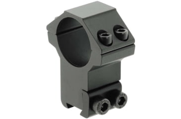Image of UTG Pro ACCUSHOT 1in/2PCs High Profile Airgun Rings Pair, Black, RGPM-25H4