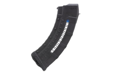 Image of Leapers UTG AK/AKM Windowed Polymer Magazine, 7.62X39mm, 30 Round, Black, RBT-AKM30-30RD