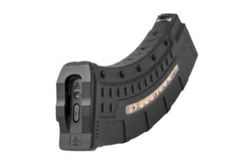 Image of Leapers UTG AK/AKM Windowed Polymer Magazine, 7.62X39mm, 30 Round, Black, RBT-AKM30-30RD