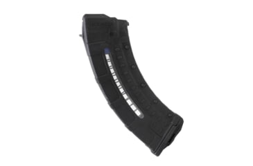 Image of Leapers UTG AK/AKM Windowed Polymer Magazine, 7.62X39mm, 30 Round, Black, RBT-AKM30-30RD