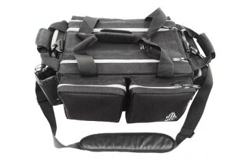 Image of Leapers UTG All-in-1 Range Bag,Black/Silver,8x23x16in PVC-P768BM