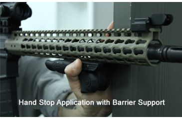 Image of Leapers UTG All-in-One Apache Foregrip Multi-angle Grip,Black, _x000D_ RB-FGRP180B