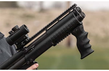 Image of Leapers UTG Ambidextrous Combat Foregrip, Symmetric Contour, Black, RB-FGRP172B