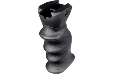 Image of Leapers UTG Ambidextrous Combat Foregrip, Symmetric Contour, Black, RB-FGRP172B