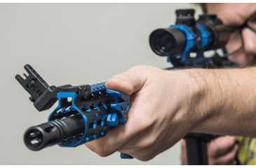 Image of Leapers UTG Angled Index Mount, Keymod, Matte Blue, TL-TRK01B