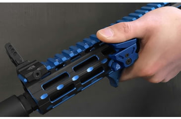Image of Leapers UTG Angled Index Mount, M-LOK, Matte Blue, TL-TRM01B