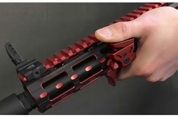 Image of Leapers UTG Angled Index Mount, M-LOK, Matte Red, TL-TRM01R