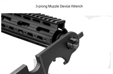 Image of Leapers UTG AR15/AR308 Armorer's Multi-Function Combo Wrench TL-ARWR01