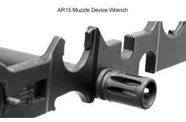 Image of Leapers UTG AR15/AR308 Armorer's Multi-Function Combo Wrench TL-ARWR01