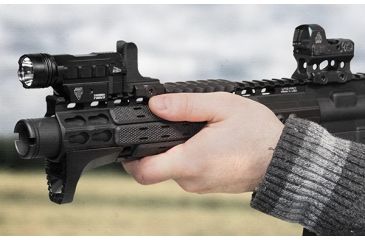 Image of Leapers UTG Top Mounted Deployable Front Sight, Black, MT-754X