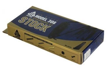 Image of Leapers UTG AR308 A2 Style Fixed Buttstock Complete Assembly, Black, _x000D_ RB-T308FB